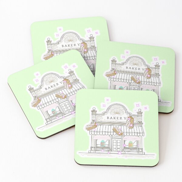 Item preview, Magical Bakery Illustration – Dreamy Cake Shop with Floating Desserts designed and sold by Sugar Wisdom .