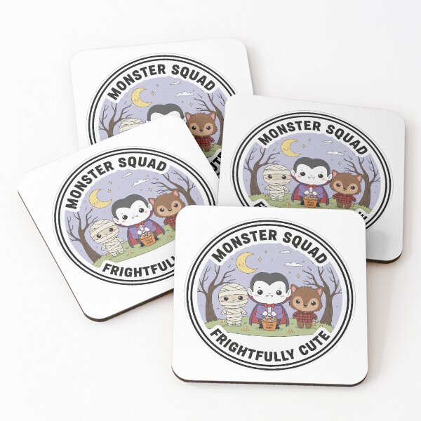 Item preview, Monster Squad Frightfully Cute: Chibi Vampire, Mummy & Werewolf Trio designed and sold by GeminiDaydreamer.