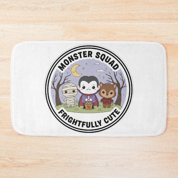 Item preview, Monster Squad Frightfully Cute: Chibi Vampire, Mummy & Werewolf Trio designed and sold by GeminiDaydreamer.