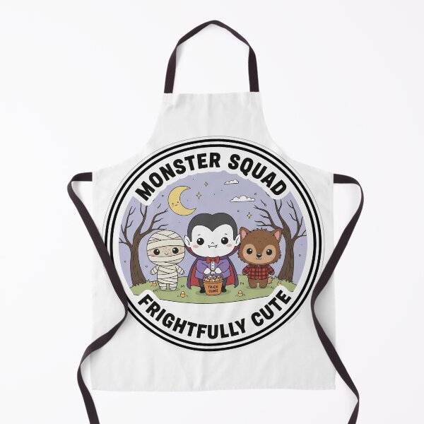Item preview, Monster Squad Frightfully Cute: Chibi Vampire, Mummy & Werewolf Trio designed and sold by GeminiDaydreamer.