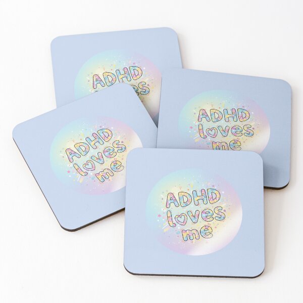 Item preview, ADHD Loves Me Neurodiversity Self-Love Design designed and sold by PixelQ.