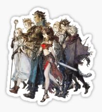 Octopath Traveler® - Travelers Sticker