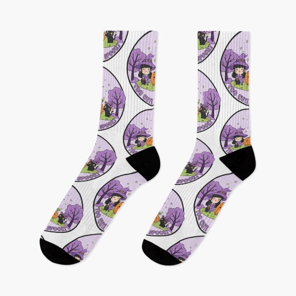 Item preview, Frightfully Cute Chibi Witch and Pumpkin Trick or Treat  designed and sold by GeminiDaydreamer.