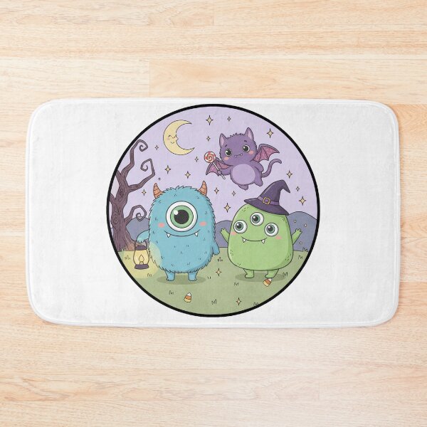 Item preview, Spooky Sweet Chibi Monster Trio Halloween Fun  designed and sold by GeminiDaydreamer.