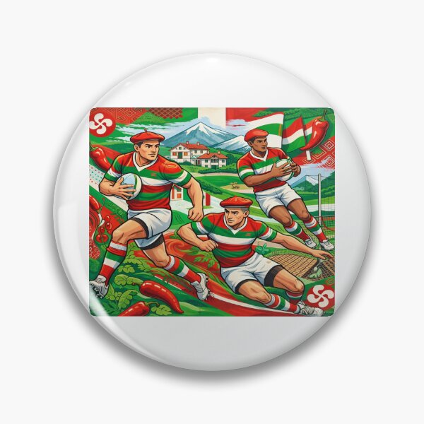 Item preview, Basque Rugby – Strength, Pride & Passion designed and sold by Gino64.