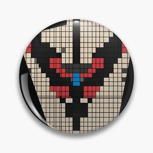 Item preview, Pixelated rebellion logo over a white grid 1 designed and sold by Neon G.