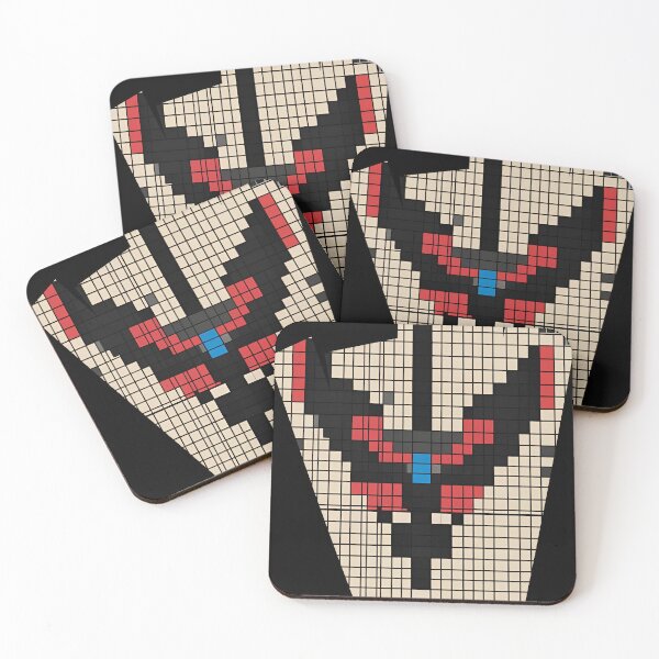 Item preview, Pixelated rebellion logo over a white grid 1 designed and sold by Neon G.