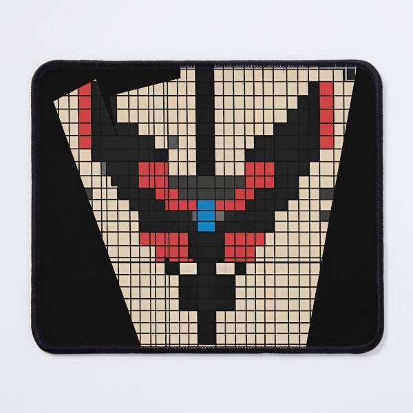 Item preview, Pixelated rebellion logo over a white grid 1 designed and sold by Neon G.