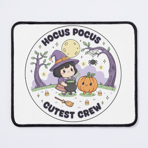 Item preview, Sweet & Spooky Happy Halloween Witch and Pumpkin designed and sold by GeminiDaydreamer.
