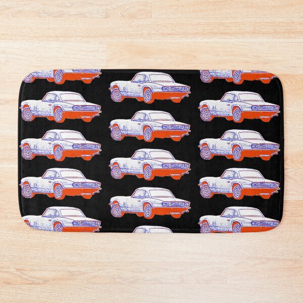 Item preview, Classic Triumph Spitfire British sports car red white blue designed and sold by soitwouldseem.
