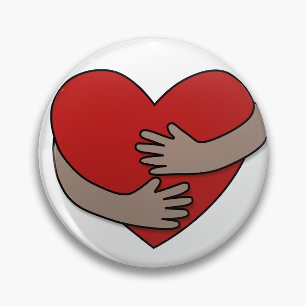 Item preview, Hugging Heart - Embraced Love Graphic designed and sold by Vector Woofs.