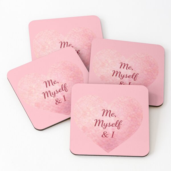 Item preview, Me Myself & I – Funny Self Love Valentine Quote designed and sold by PunchDrop.