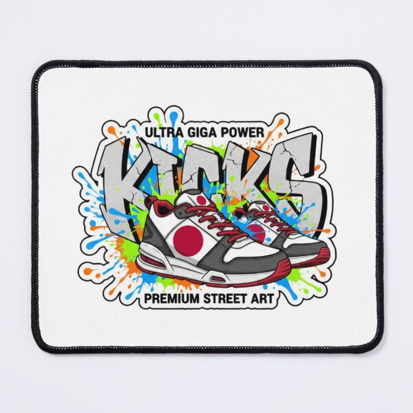 Item preview, Amalgamation KICKS JAPAN – Ultra Power Graffiti Sneaker Sticker designed and sold by Imaginarium of Chaos falcon88 .
