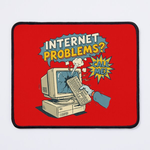 Item preview, Internet Problems? Call Me! – Funny IT Humor Retro Computer designed and sold by Cree8if.