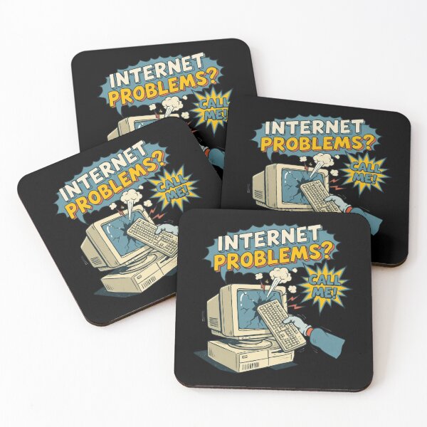 Item preview, Internet Problems? Call Me! – Funny IT Humor Retro Computer designed and sold by Cree8if.