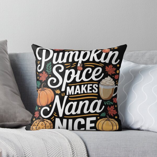 Item preview, Womens Pumpkin Spice Makes Nana Nice Fall leopard Pumpkin  designed and sold by NailMolisa.