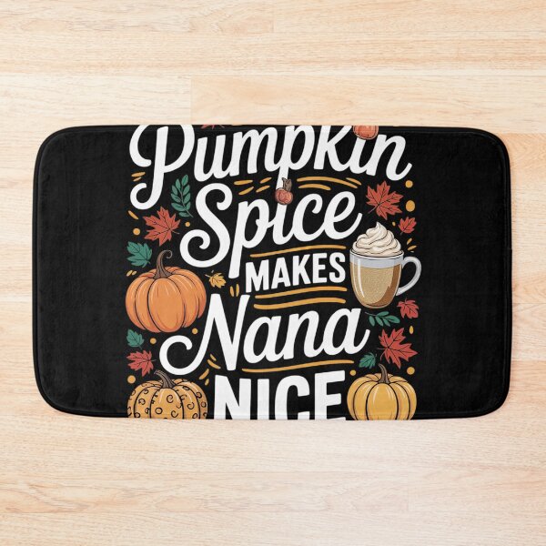 Item preview, Womens Pumpkin Spice Makes Nana Nice Fall leopard Pumpkin designed and sold by NailMolisa.