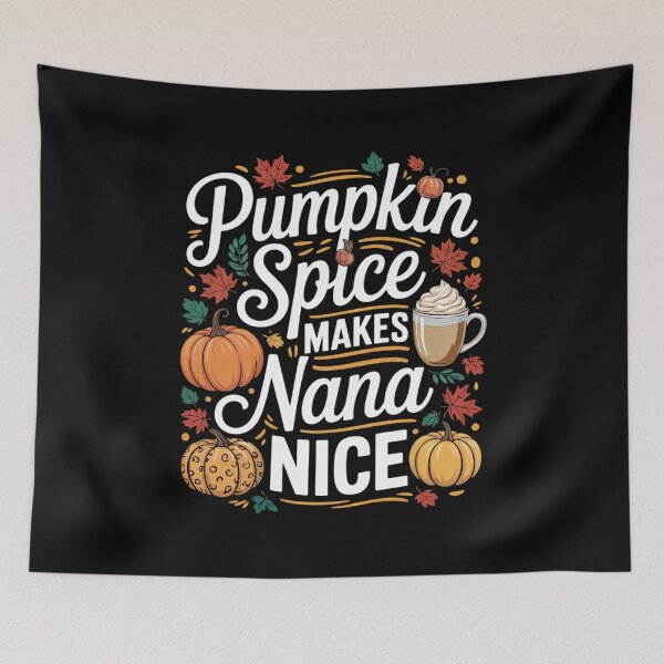 Item preview, Womens Pumpkin Spice Makes Nana Nice Fall leopard Pumpkin  designed and sold by NailMolisa.