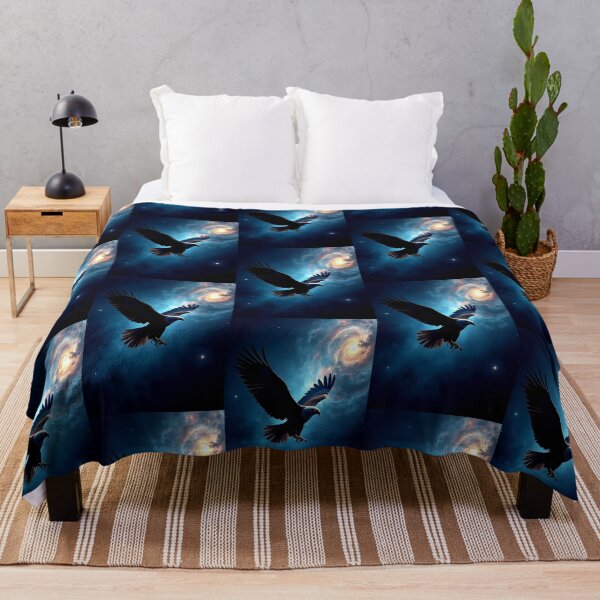 Item preview, Galactic Flight – Eagle Soaring Through the Stars designed and sold by Dogandesighn.