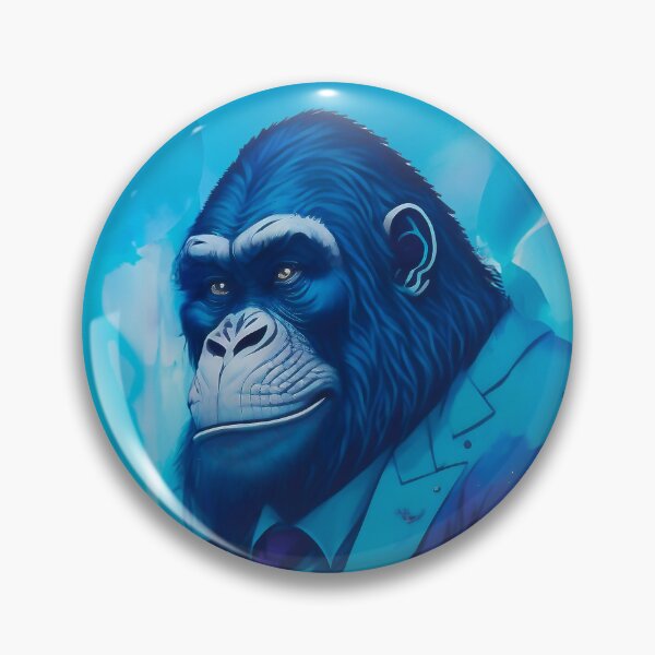 Item preview, Blue Chip Ape - Professional Retail Investor Diamond Hands designed and sold by misticalplace.