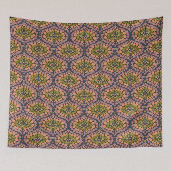 Item preview, Symmetric floral garlands  designed and sold by Patricia Toth.
