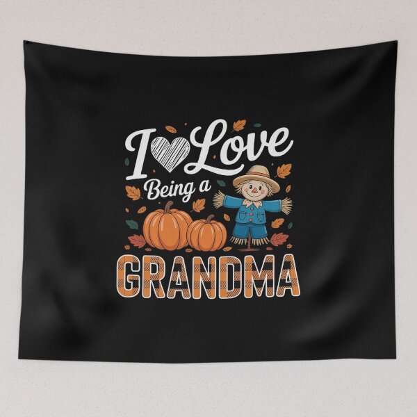 Item preview, Womens Scarecrow Pumpkin Fall I love Being a Grandma Thanksgiving1  designed and sold by NailMolisa.