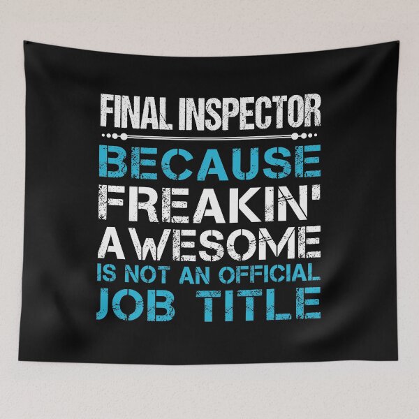 Item preview, Final Inspector designed and sold by SperryRoger.