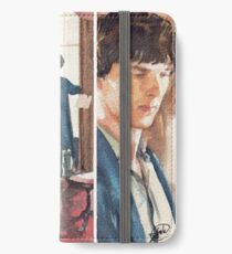 221B, Sherlock and the violin iPhone Wallet/Case/Skin