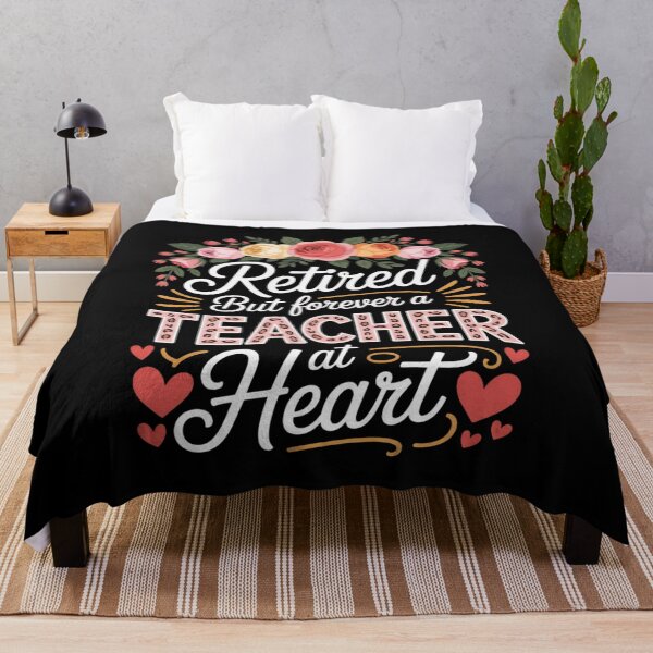 Item preview, Retired But Forever A Teacher At Heart Teaching Retirement  designed and sold by MyzoToyota.