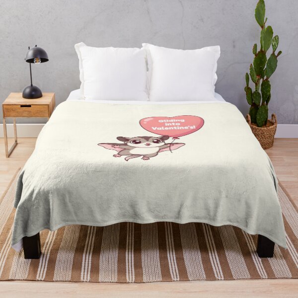 Item preview, Gliding into Valentine's! Kawaii Sugar Glider Heart Art designed and sold by arup7980.