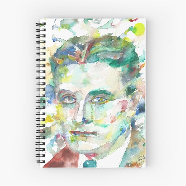 Item preview, F. SCOTT FITZGERALD - watercolor portrait.2 designed and sold by lautir.