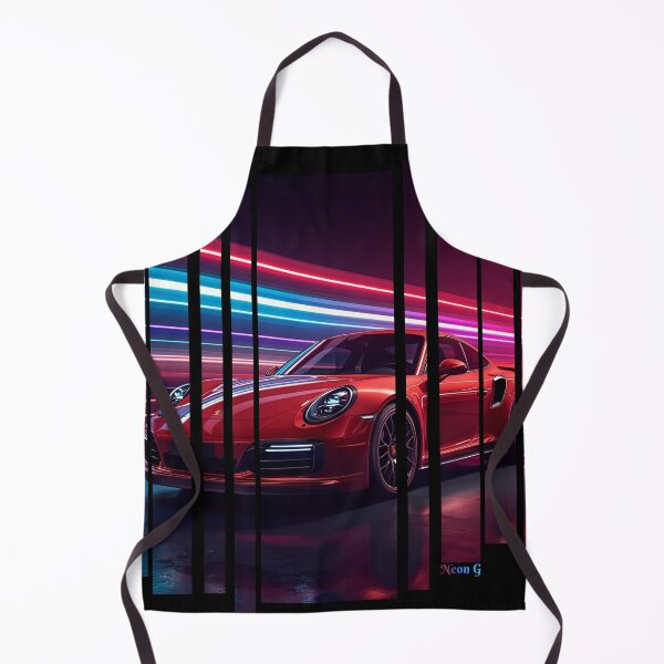 Item preview, Porsch 911 Turbo S inspired Design Vintage racing poster style, dynamic motion lines 3 designed and sold by Neon G.