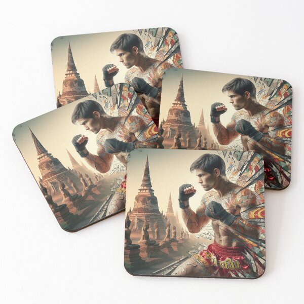 Item preview, Temple Spires Rising - Muay Thai Ascending designed and sold by Vanich-Panich.