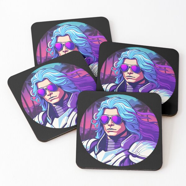 Artikelvorschau, 80er Cyberknight – Retrowave-Stil entworfen und verkauft von NovaIce.