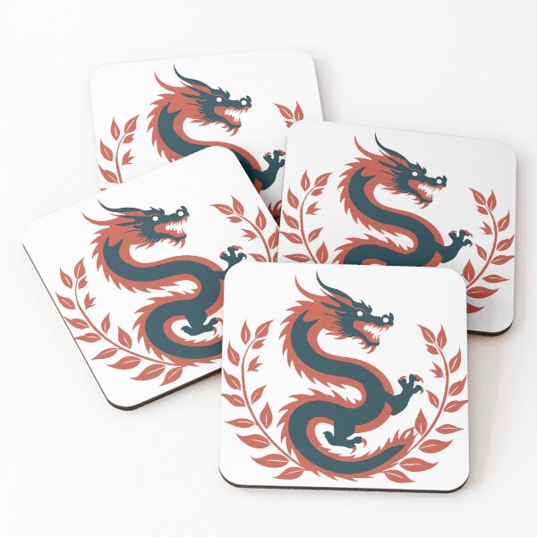 Item preview, Flowing Oriental Style Dragon Emblem designed and sold by Litely.