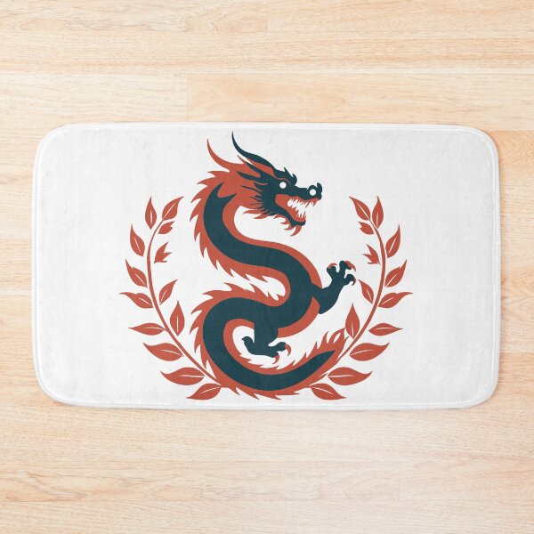Item preview, Flowing Oriental Style Dragon Emblem designed and sold by Litely.