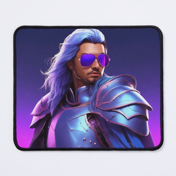 Artikelvorschau, Version V von 80er Cyberknight – Retrowave-Stil entworfen und verkauft von NovaIce.