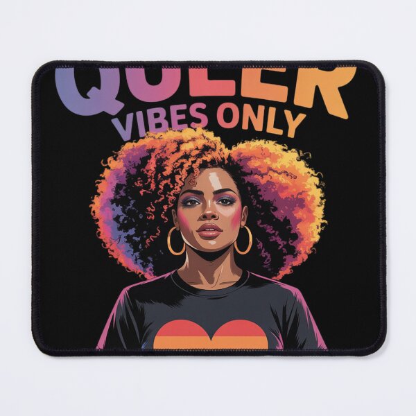 Item preview, Black Queer Vibes LGBTQIA+ Gay, Lesbian, Queer, Trans Pride designed and sold by NailMolisa.