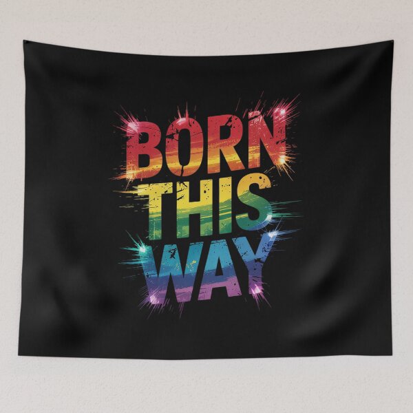 Item preview, Born This Way Gay Lesbian Culture Queer Love designed and sold by NailMolisa.