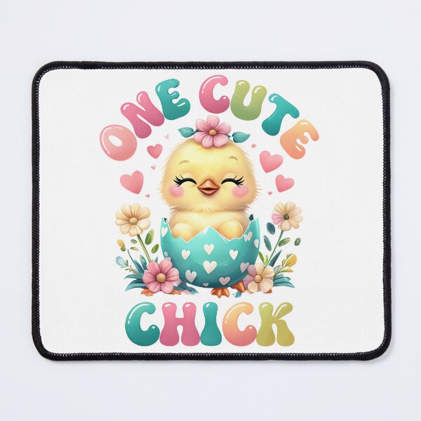 Item preview, One Cute Chick First Birthday Baby Design designed and sold by LunaPixelStudio.
