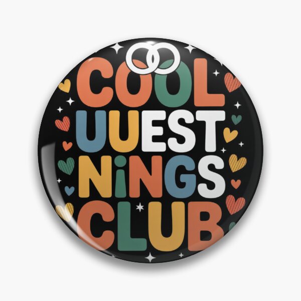 Item preview, Cool Questionings Club designed and sold by NailMolisa.