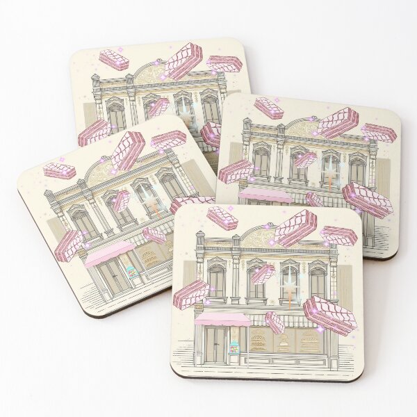 Item preview, Magical Bakery Illustration – Dreamy Cake Shop with Floating Desserts designed and sold by Sugar Wisdom .