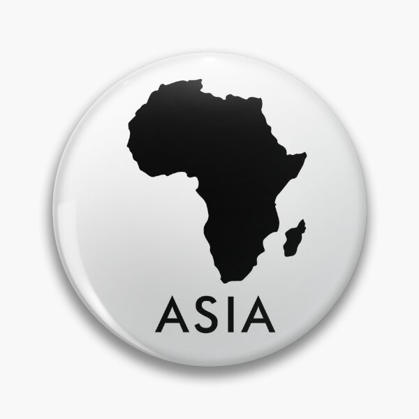 Item preview, Terrible Map of Asia designed and sold by Mavazi.