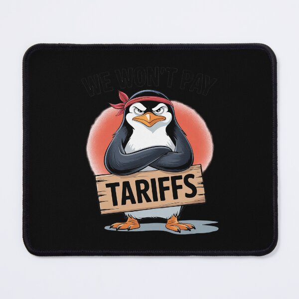 Item preview, Resist Political Injustice Penguin Tariffs  designed and sold by DigitaldeligArt.