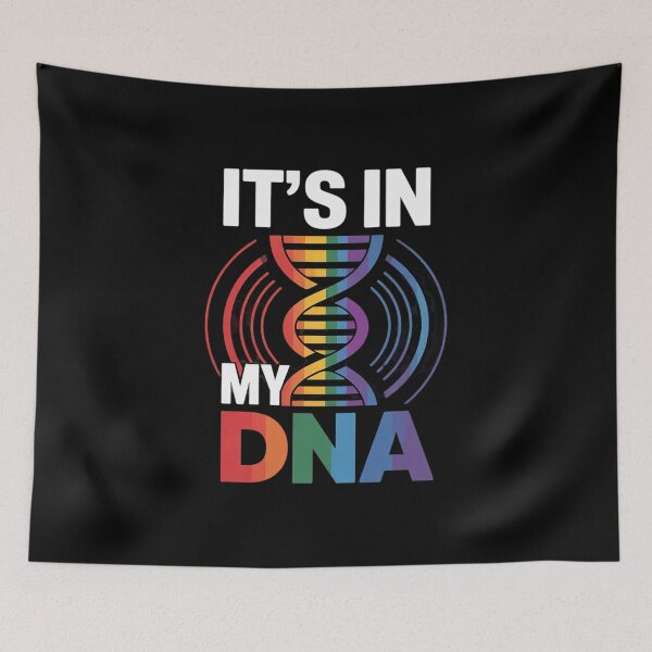 Item preview, DNA Gay Pride Month Flag Queer LGBTQ designed and sold by NailMolisa.