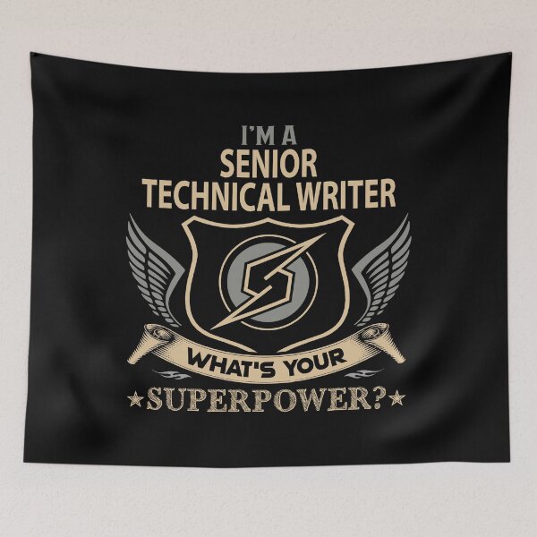 Item preview, Senior Technical Writer designed and sold by aswmhmlc71.