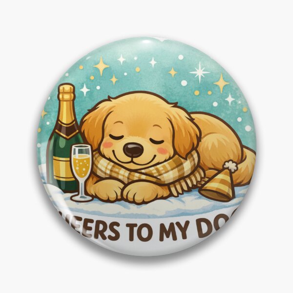 Item preview, Cheers To My Dog – Cozy Sleeping Champagne Puppy Dog Mom Tee designed and sold by dogmomtees.