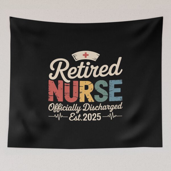 Item preview, Retired Nurse Est 2025 Officially Discharged Retirement  designed and sold by MyzoToyota.