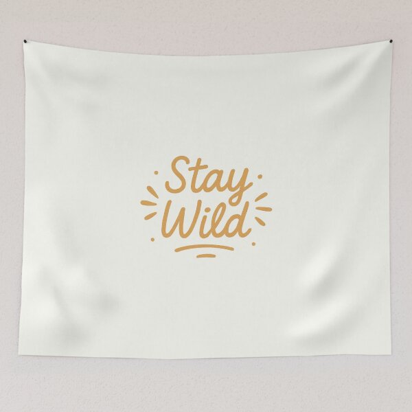 Item preview, Stay Wild | Caramel Yellow Freedom designed and sold by Polariszero.
