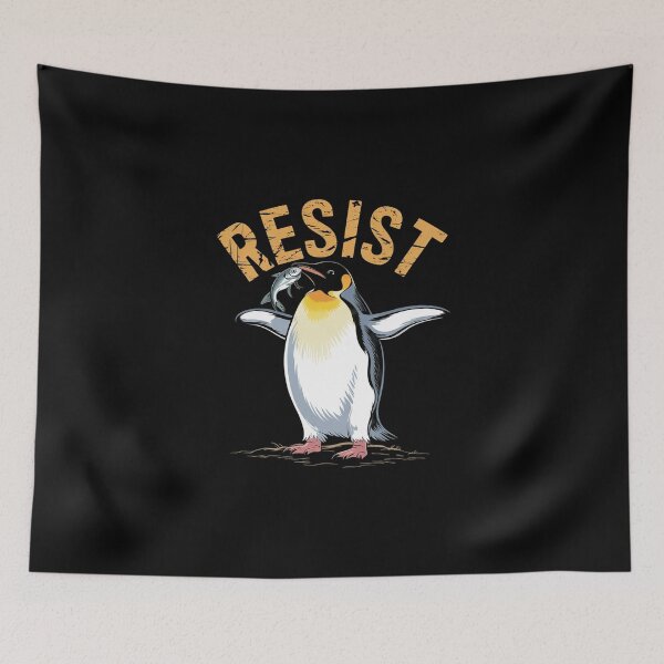 Item preview, Resist Penguin Activism 13  designed and sold by DigitaldeligArt.